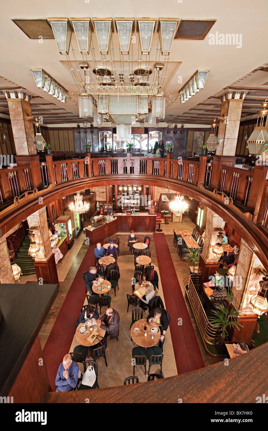 Hotel Evropa, Prague, interior Stock Photo - Alamy