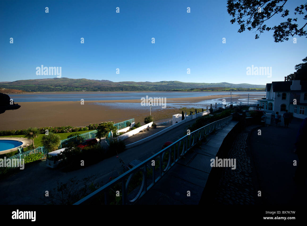 Portmeirion Porthmadog Gwynd Wales UK Stock Photo Alamy