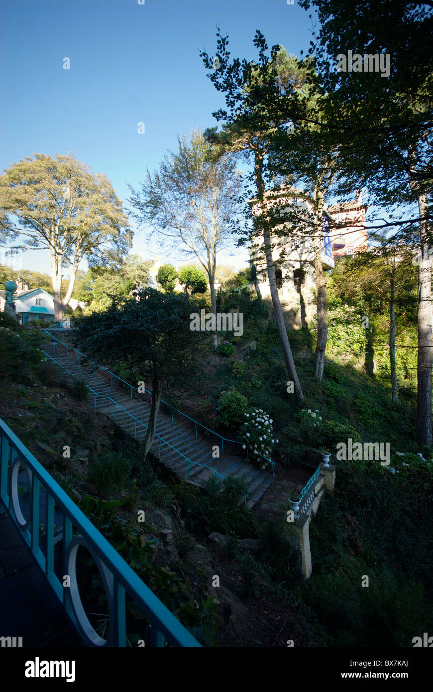 Portmeirion Porthmadog Gwynd Wales UK Stock Photo Alamy