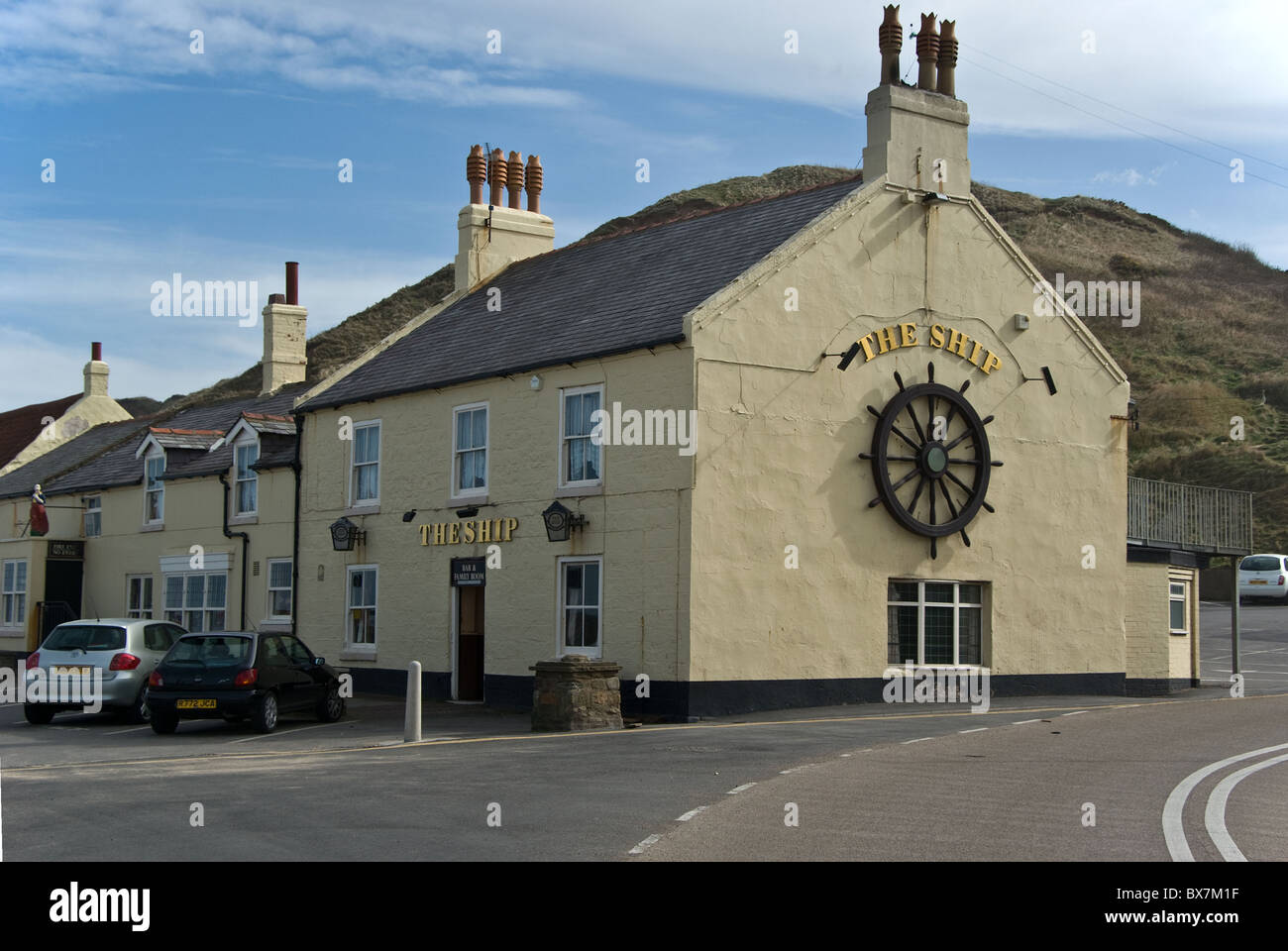 The Ship Inn at Saltburn-by-the-Sea, North Yorkshire, UK. Stock Photo
