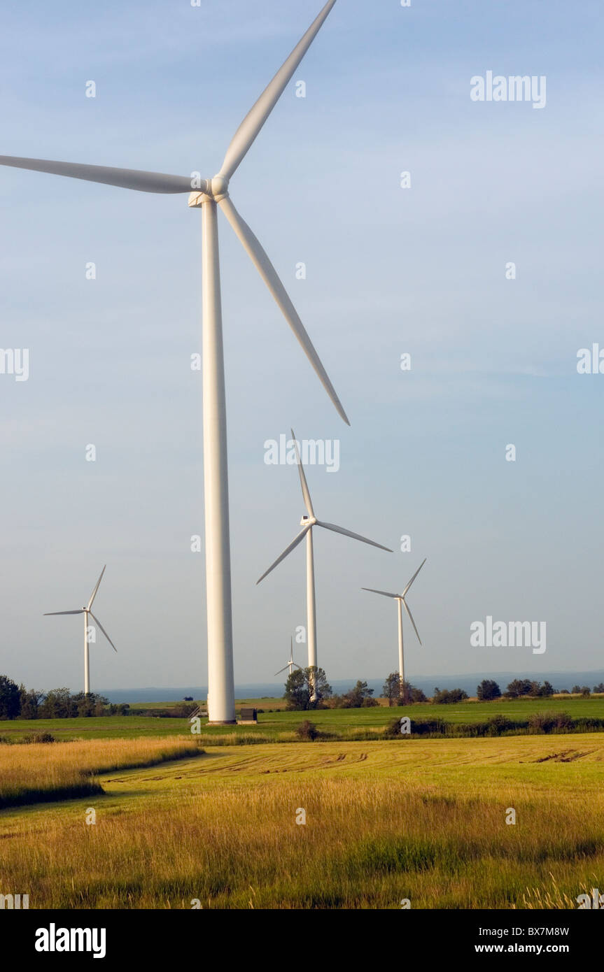 Wind Farm in Upper state New York Stock Photo - Alamy