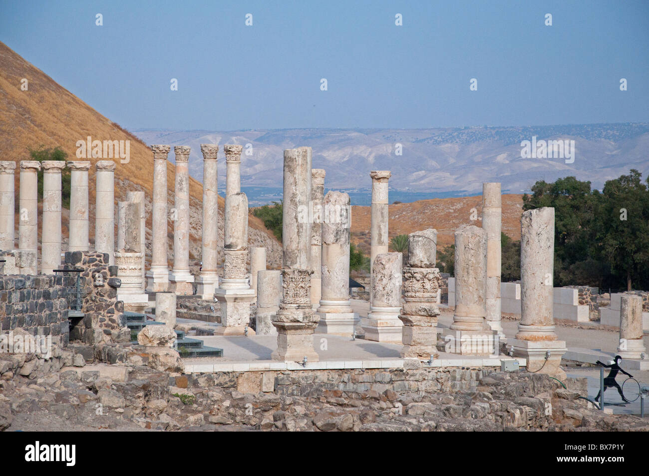 An Ancient Town And Fortress In Israel Stock Photo - Alamy