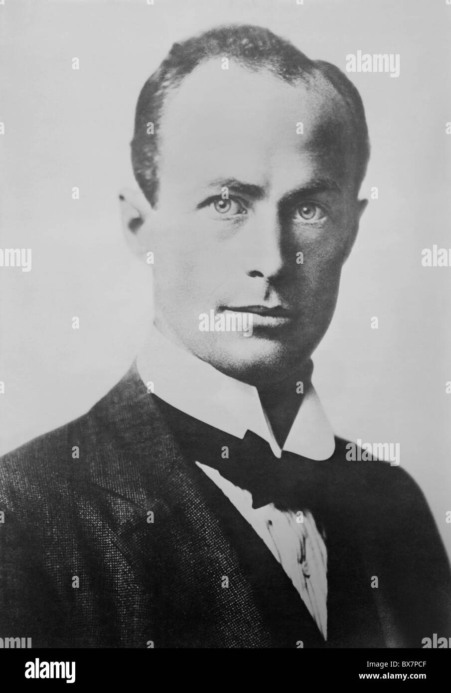 Vintage portrait photo circa 1910s of Antarctic explorer and geologist Sir Douglas Mawson (1882 - 1958). Stock Photo