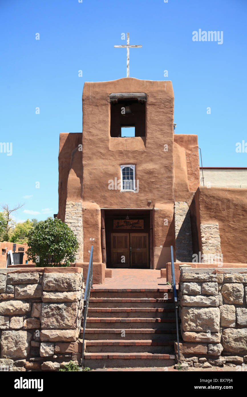 San Miguel Mission Church, Oldest church in USA, Santa Fe, New Mexico ...