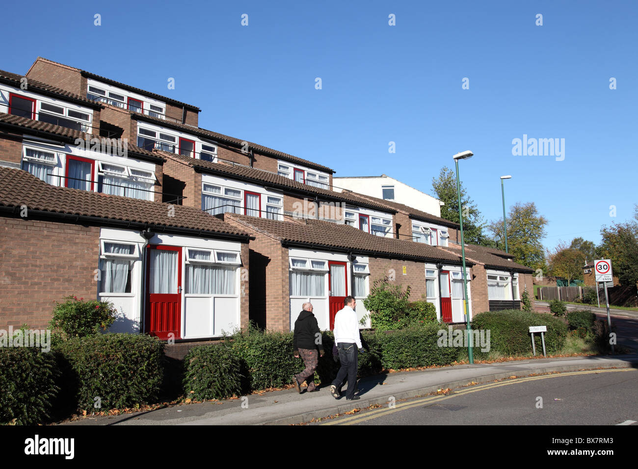Sheltered housing in St Ann's, Nottingham, England, U.K Stock Photo Alamy