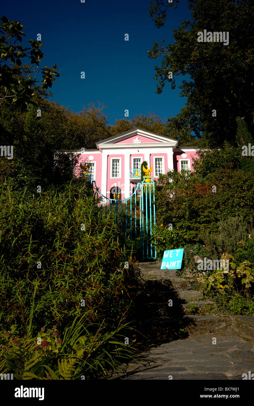 Portmeirion Porthmadog Gwynd Wales UK Stock Photo Alamy