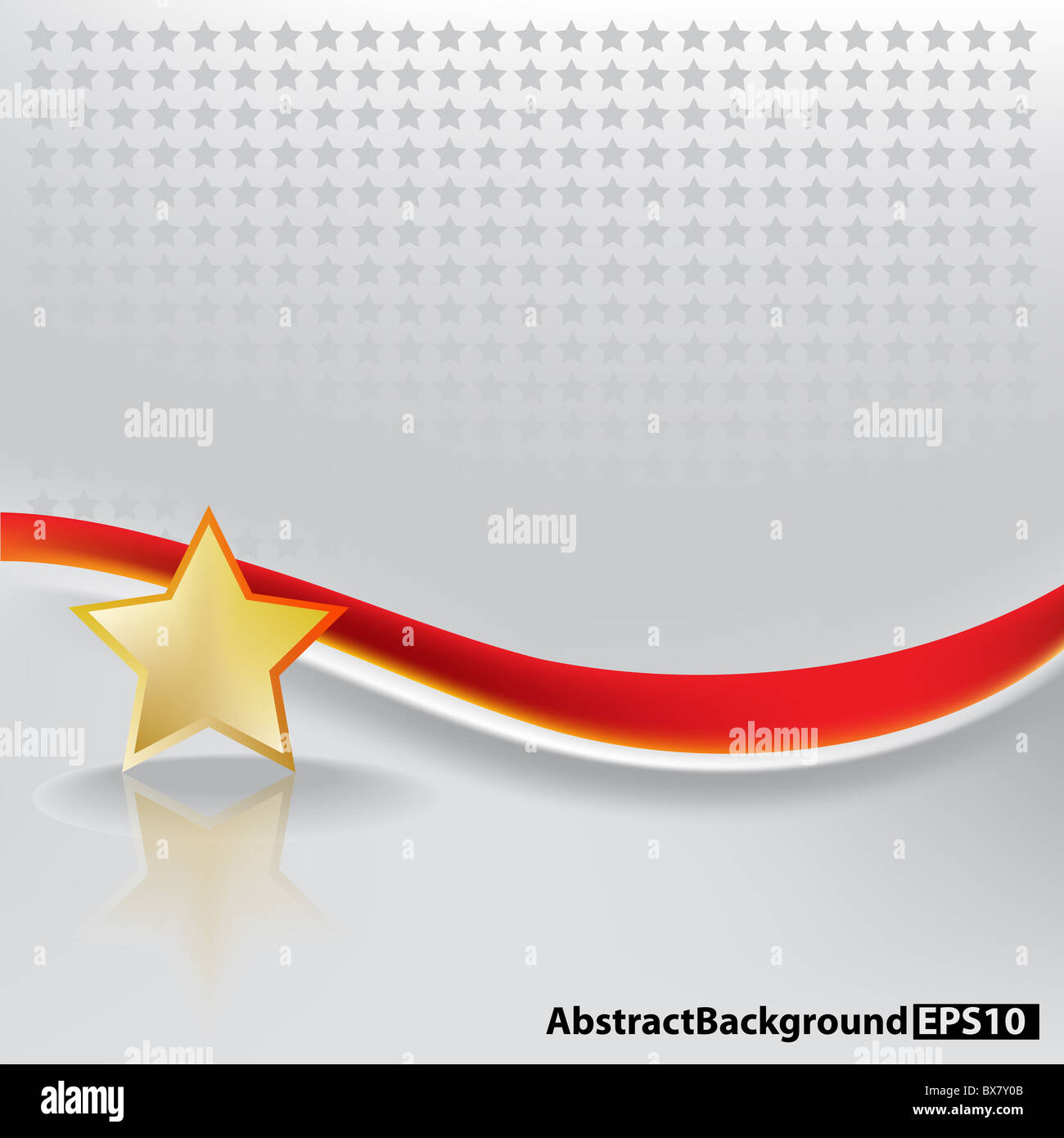 abstract background with gold star on white Stock Photo - Alamy