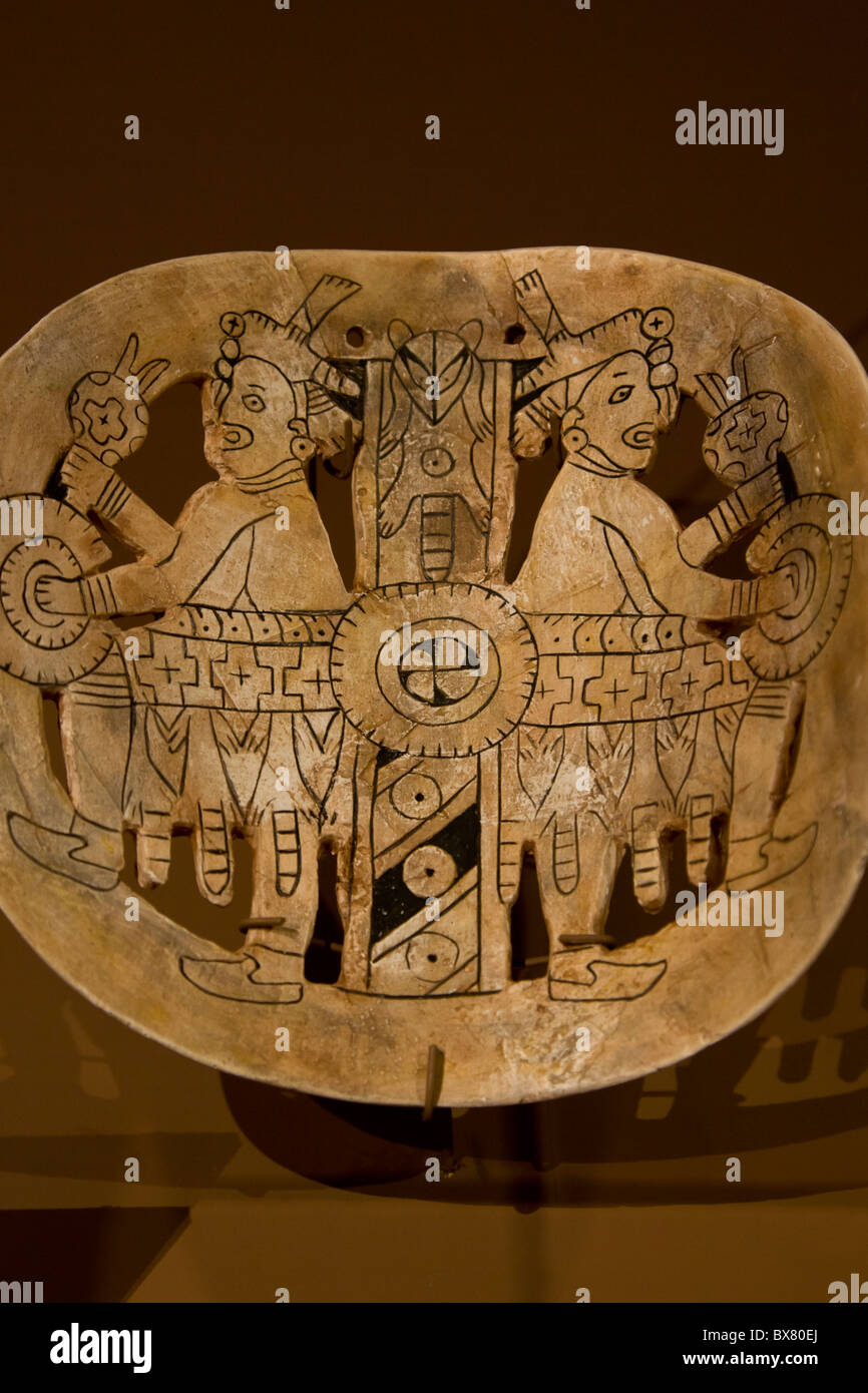 A Native American shell from Craig Mound at Spiro Mounds