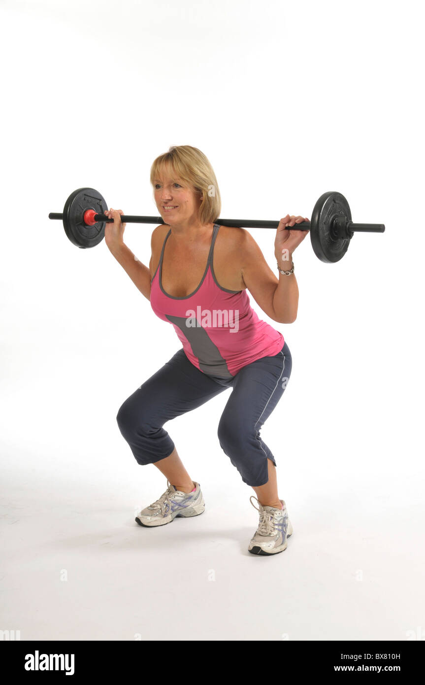 Barbell between legs squat hotsell