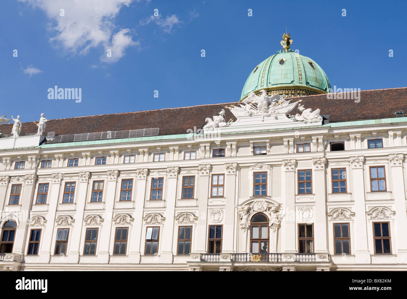 imperial palace in vienna, austria Stock Photo