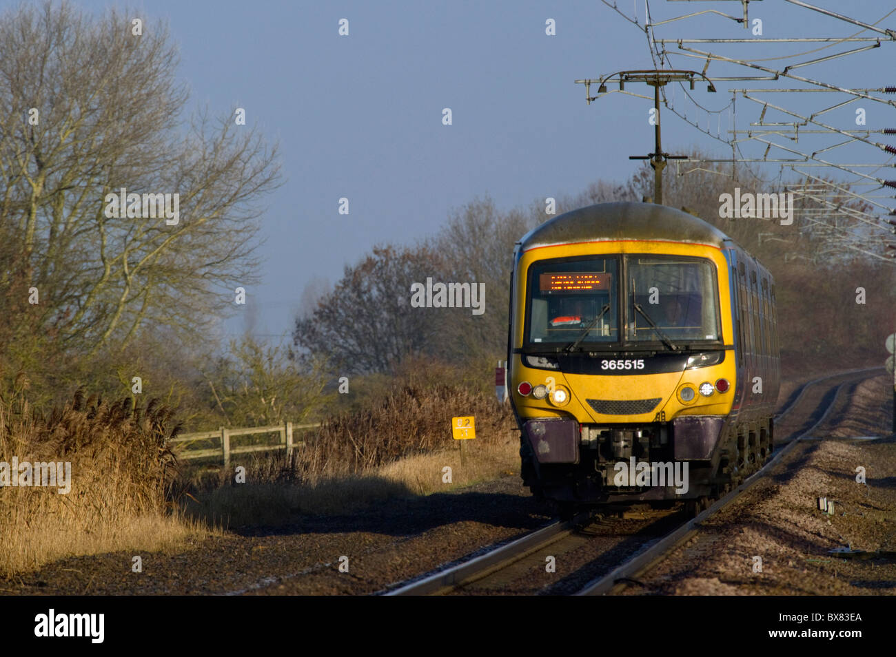 365515 British Rail Class 365 standard class, electric mutiple unit on