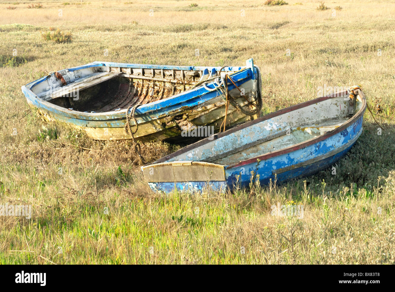 Two small fishing boats hi-res stock photography and images - Alamy