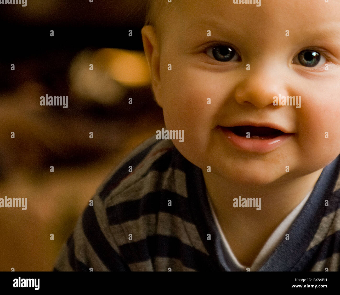 An 8 month old baby boy Stock Photo Alamy