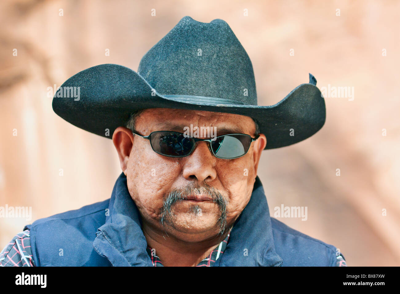 Navajo Indian Guide Stock Photo Alamy