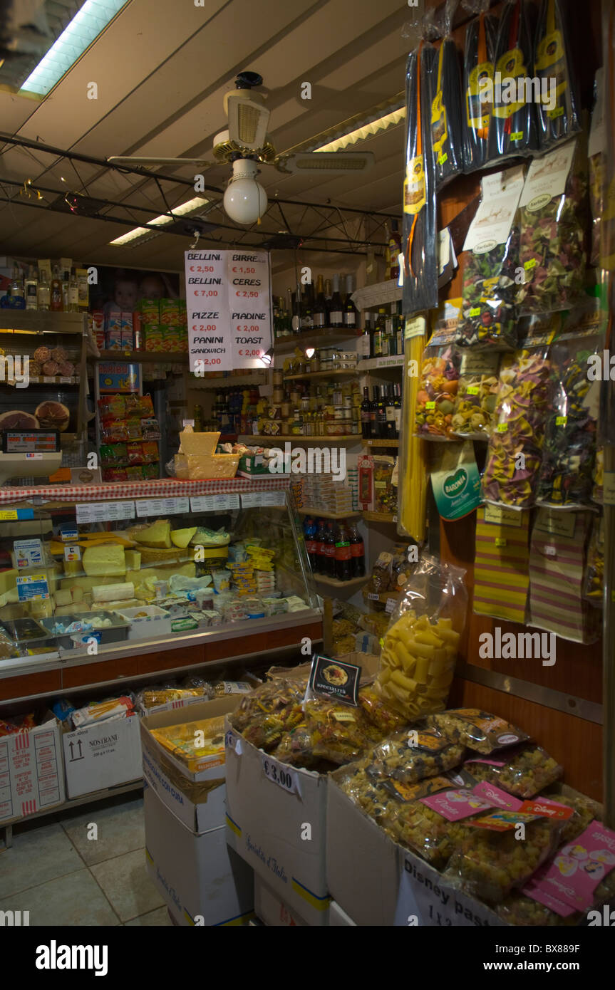 Alimentari (small food shop) San Marco district central Venice the Veneto northern Italy Europe Stock Photo