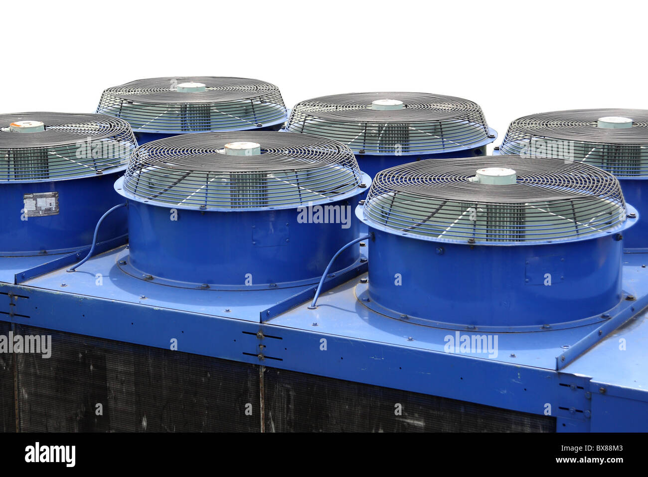 Industrial cooling unit. Stock Photo