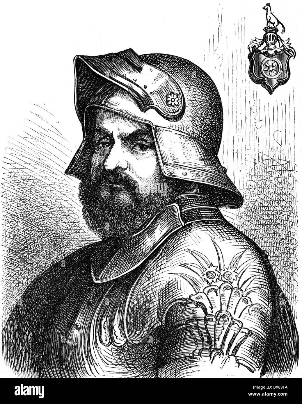 German Knight With Helmet Stock Photos German Knight With