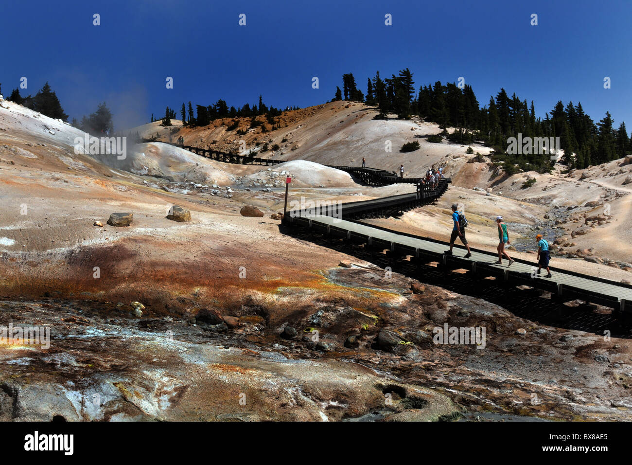 Lassen Volcanic National Park, California USA Stock Photo - Alamy