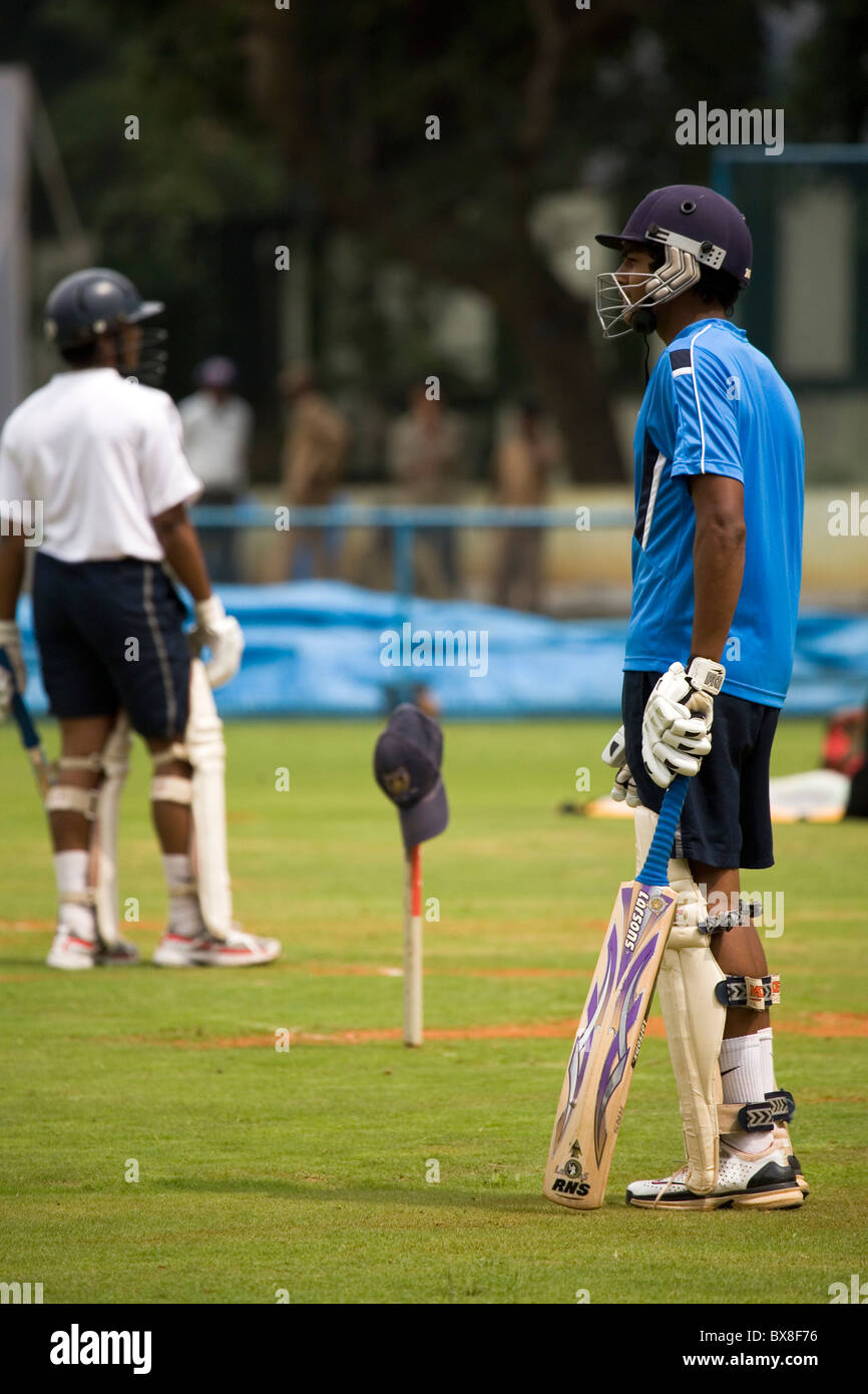 Talented Indian cricketers train at the National Cricket Academy in