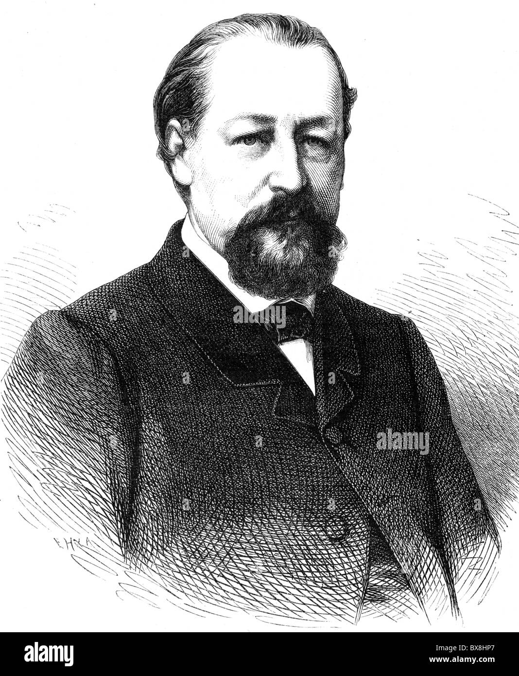 Hamm, Wilhelm von, 5.7.1820 - 8.11.1880, German agronomist, businessman ...