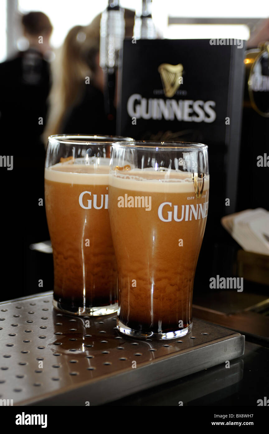 Pint of Guinness at Gravity Bar,The Guinness Storehouse, Dublin city