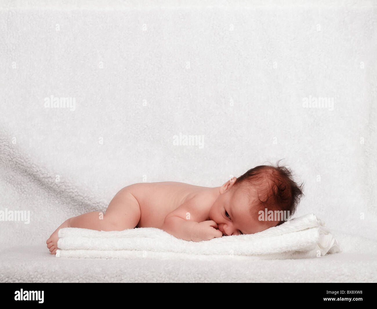 Face sleeping baby hi-res stock photography and images - Alamy