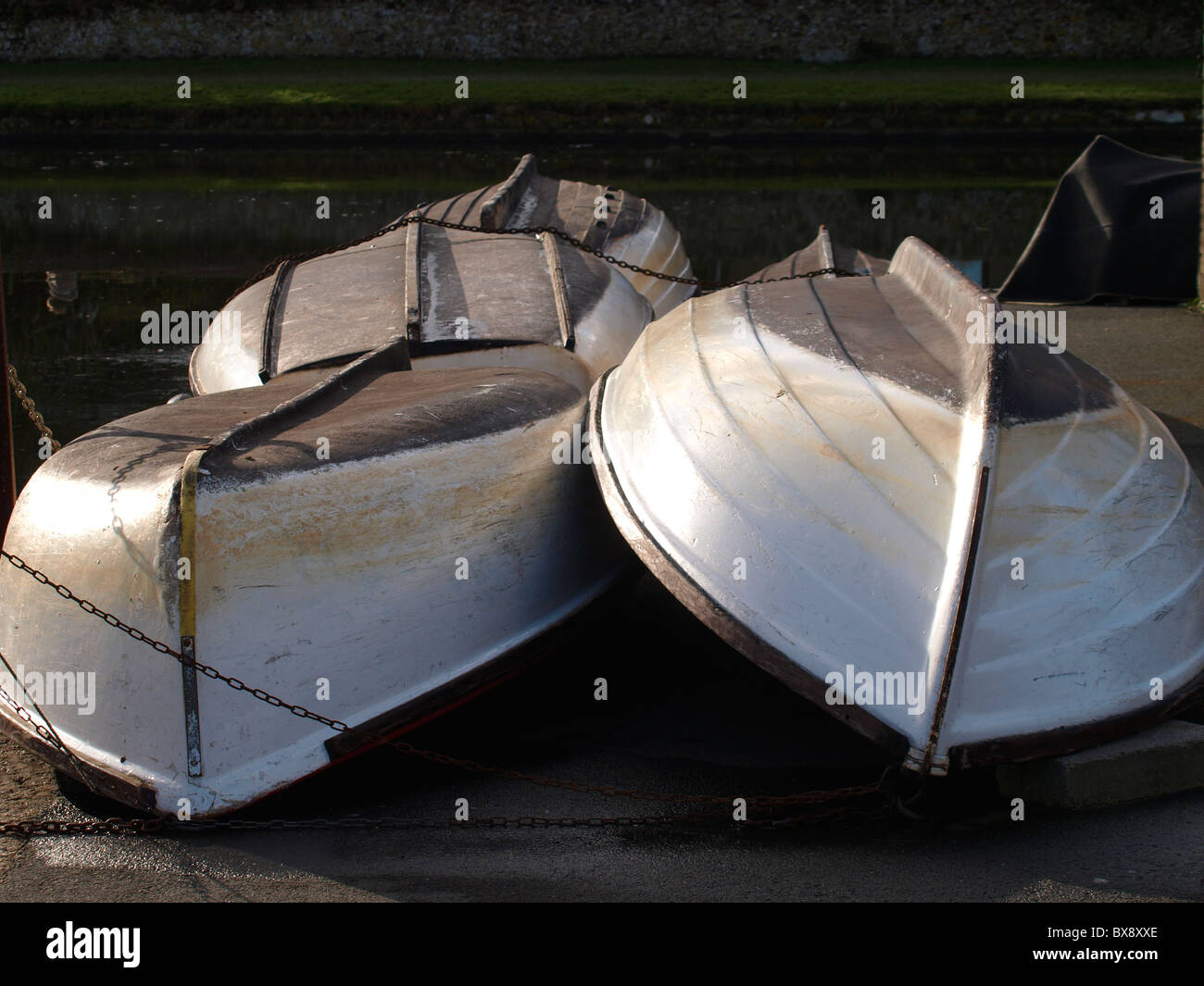 Boat dinghy upside down hires stock photography and images Alamy