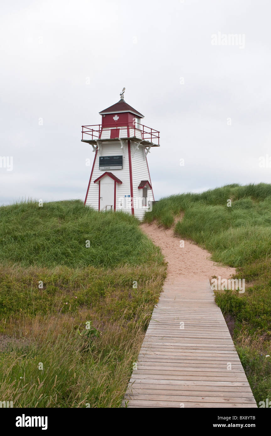 Covehead, Prince Edward island. Covehead Lighthouse in Prince Edward
