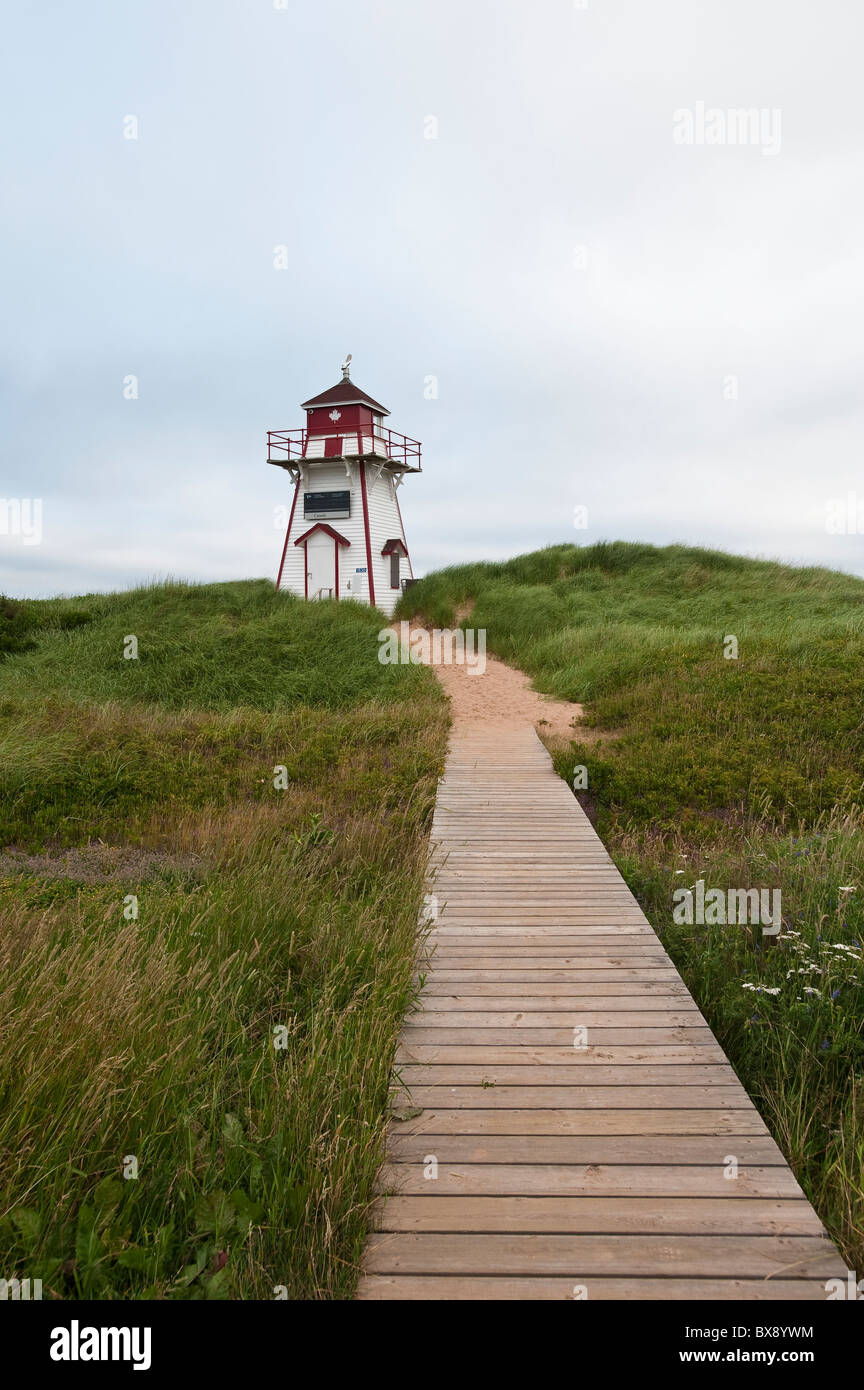 Covehead, Prince Edward island. Covehead Lighthouse in Prince Edward
