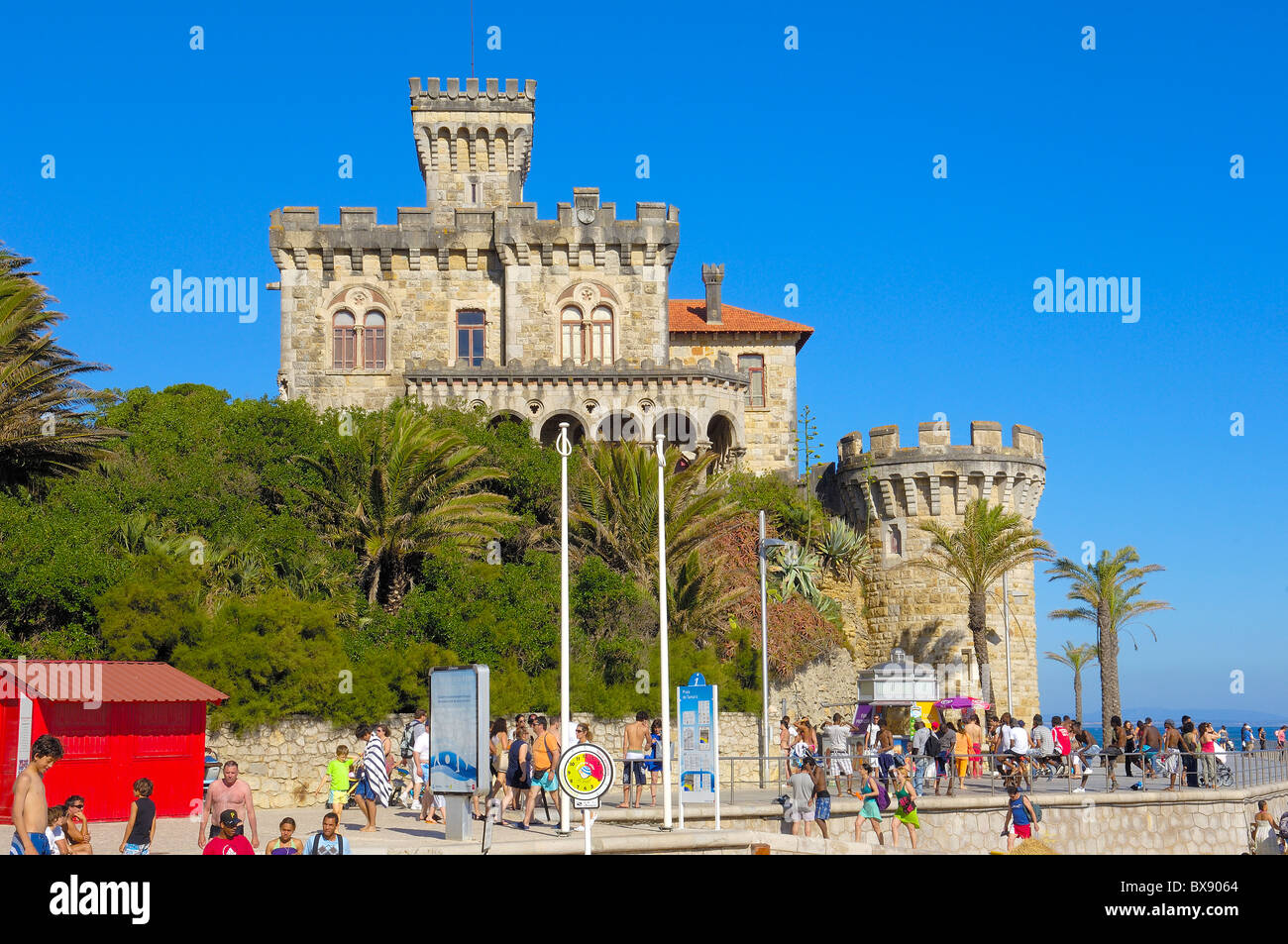 Estoril, Forte da Cruz, Lisbon coast, Portugal, Europe Stock Photo