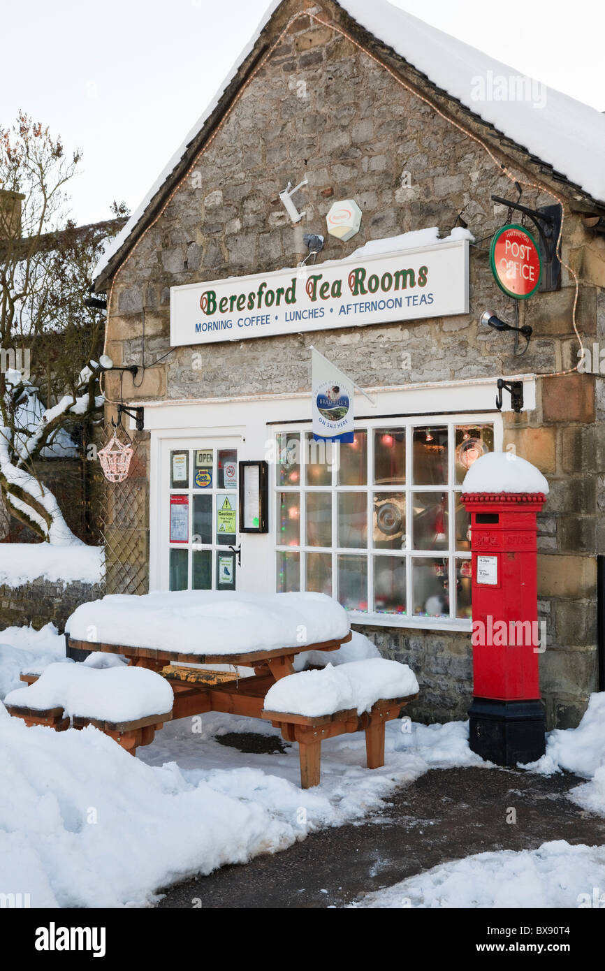 Hartington, Derbyshire, England, UK, Europe. Beresford tea rooms café