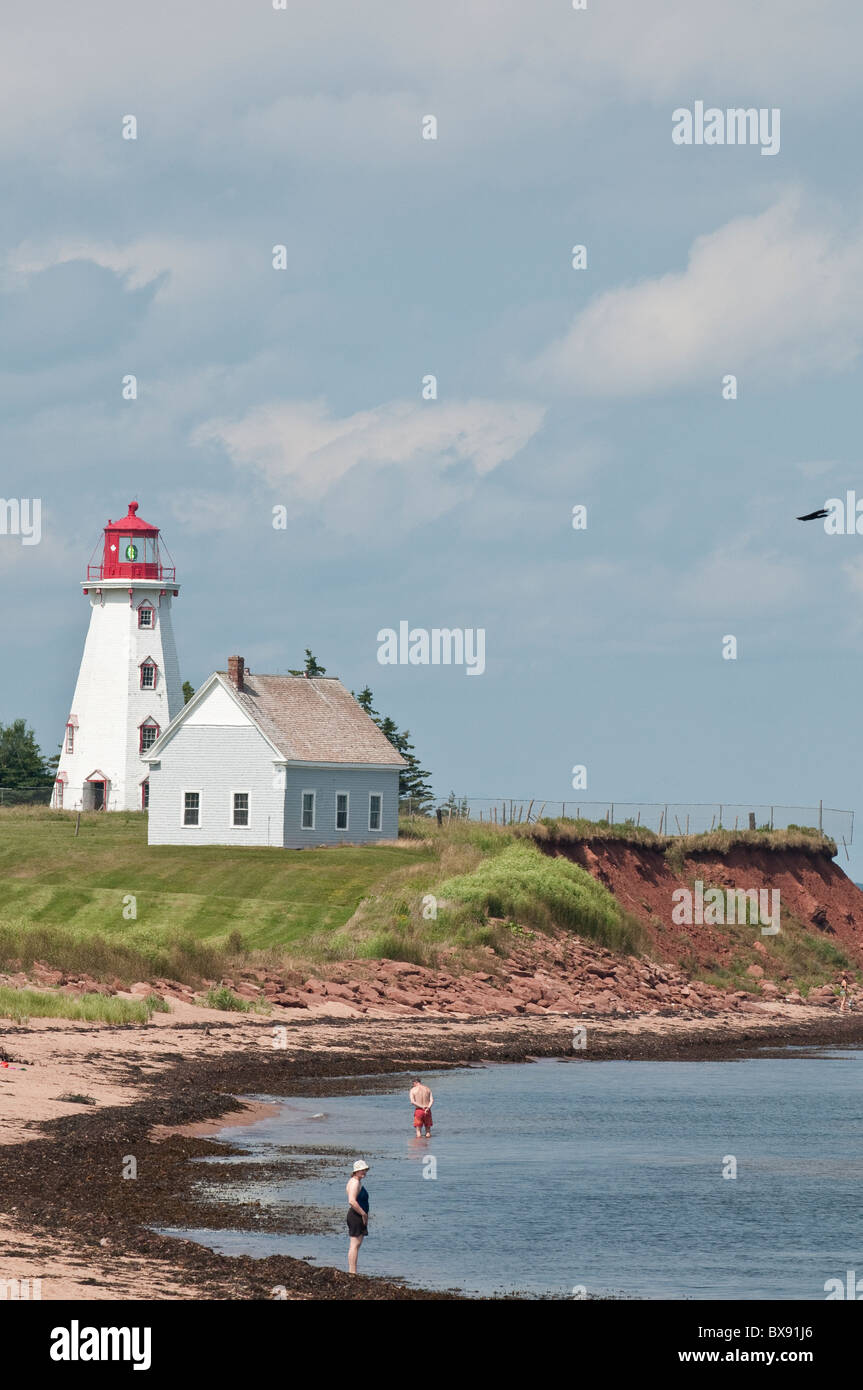 Panmure Island, Prince Edward Island. Panmure Head Lighthouse Stock Photo Alamy