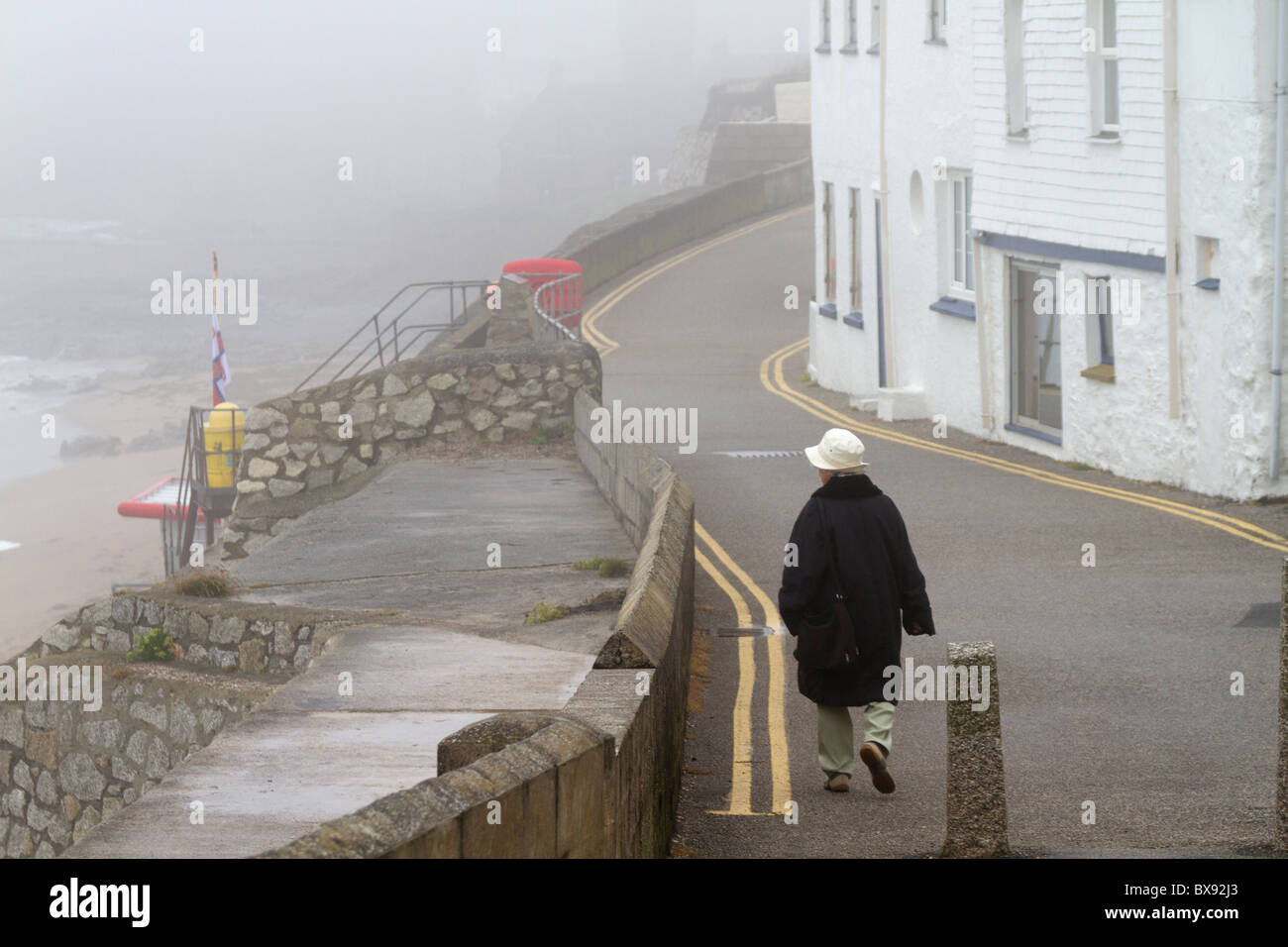 Porthleven road hires stock photography and images Alamy