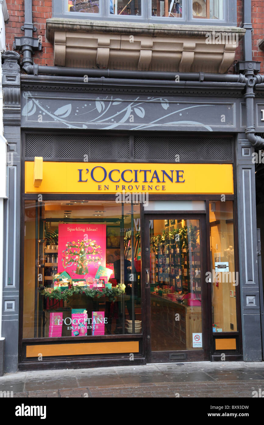A L'Occitane En Provence store in Nottingham, England, U.K. Stock Photo
