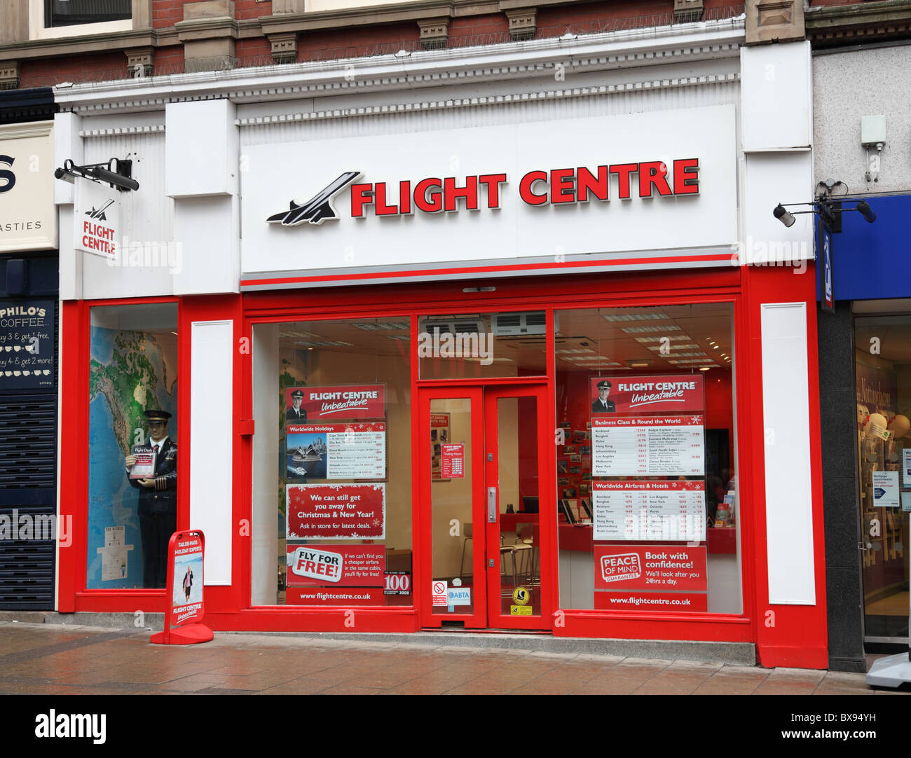 The Flight Centre in Nottingham, England U.K. Stock Photo