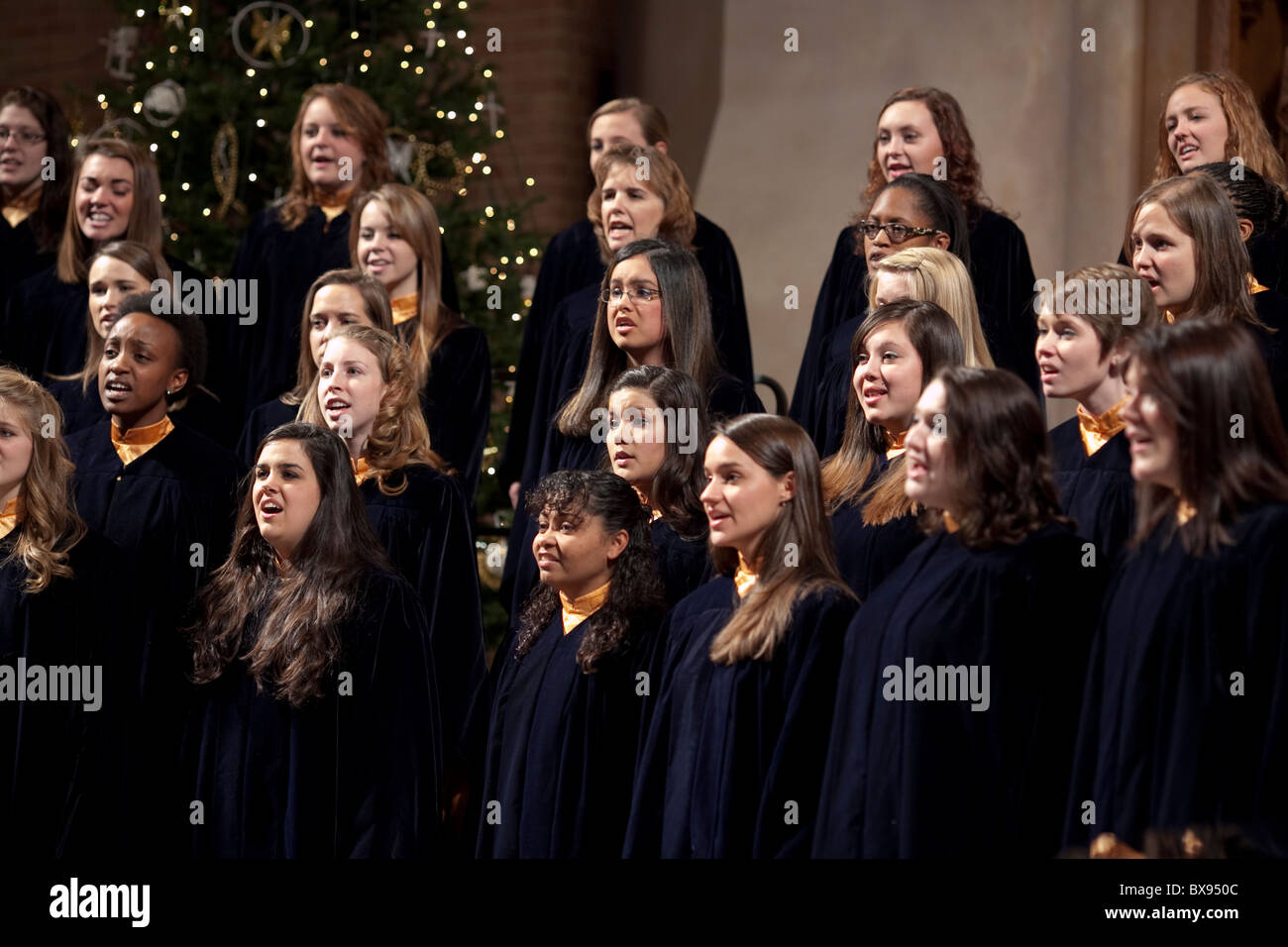 Texas Lutheran University's choir Christmas Vespers performance a