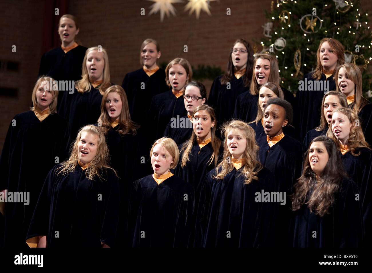 Texas Lutheran University's choir Christmas Vespers performance a Christmas tradition performed