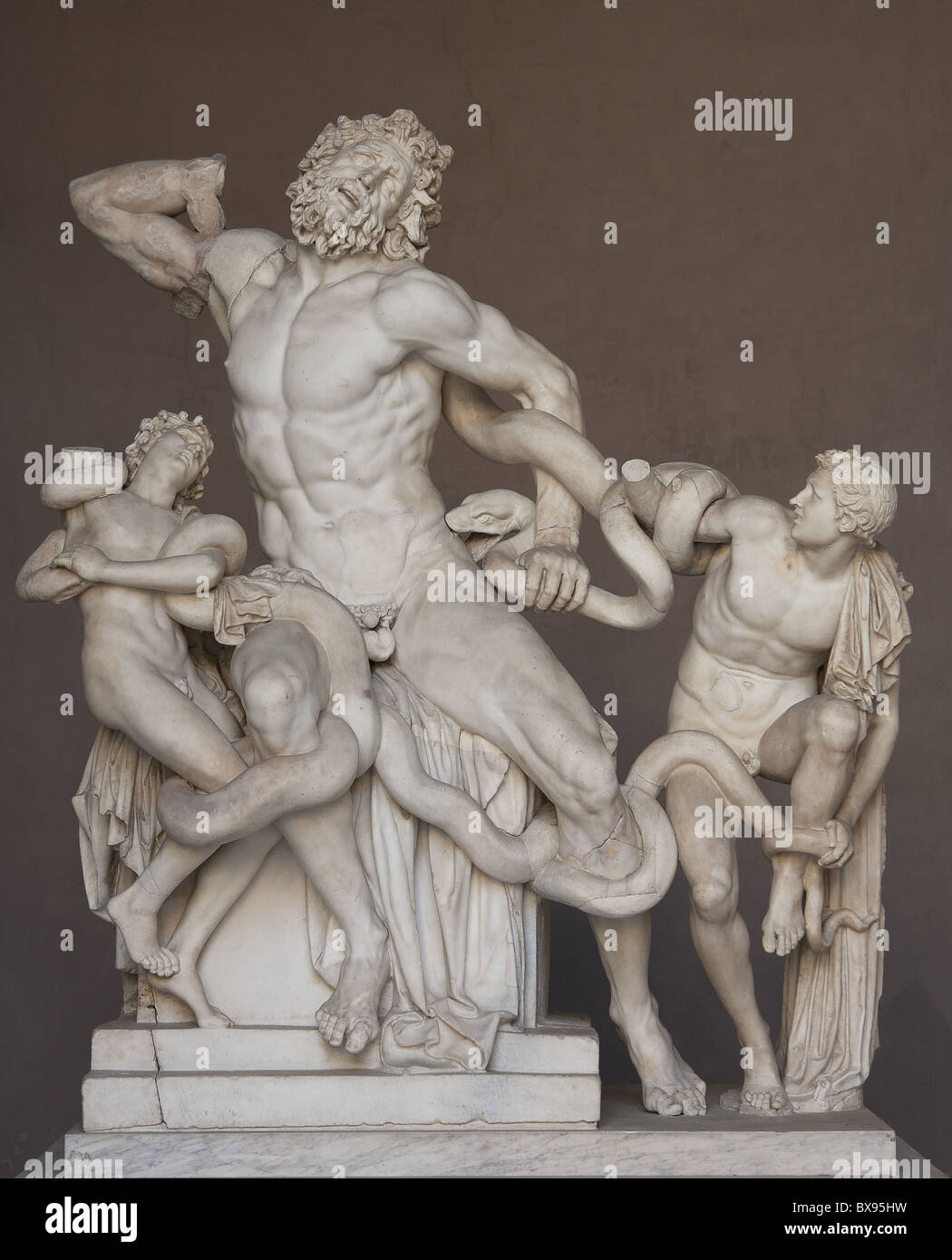 Laocoön and His Sons Stock Photo