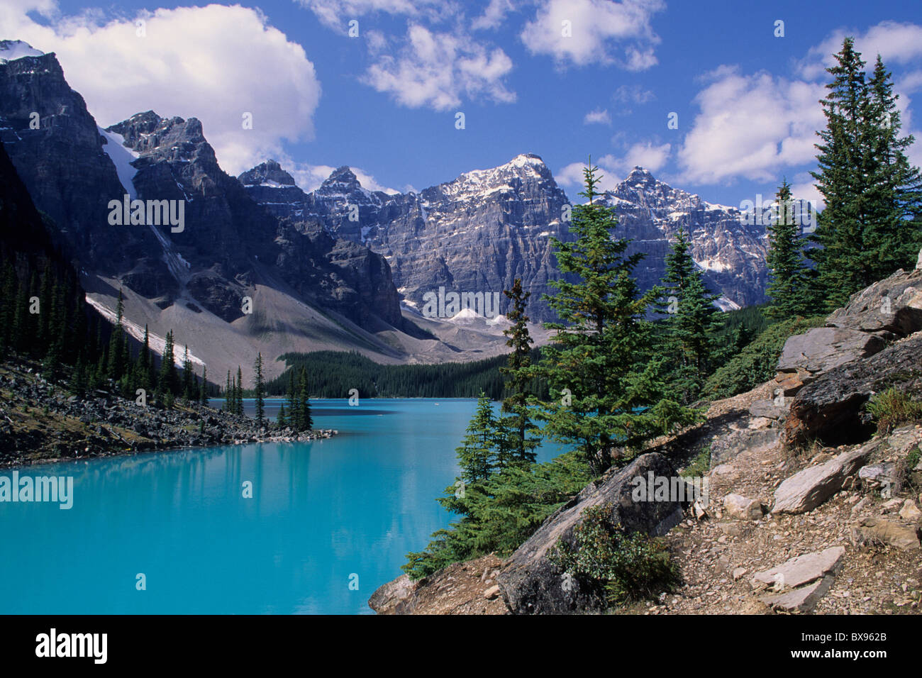 Moraine Lake Stock Photo