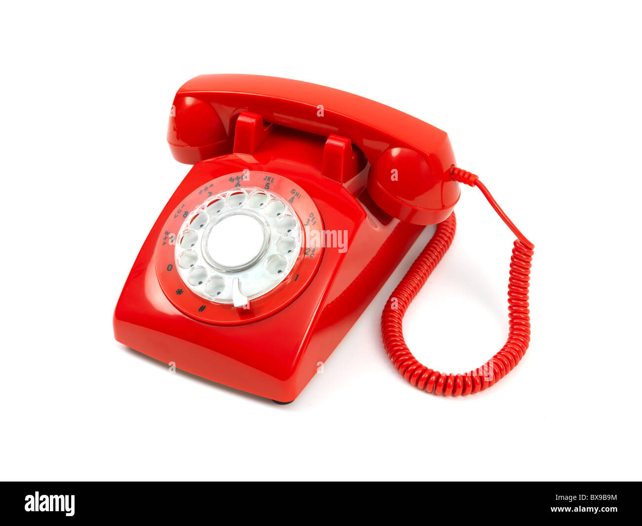 A vintage rotary phone Stock Photo Alamy