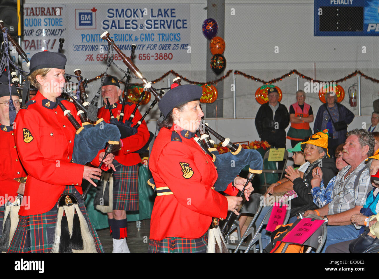 Highland band in Smokey Lake, Alberta, Canada Stock Photo Alamy