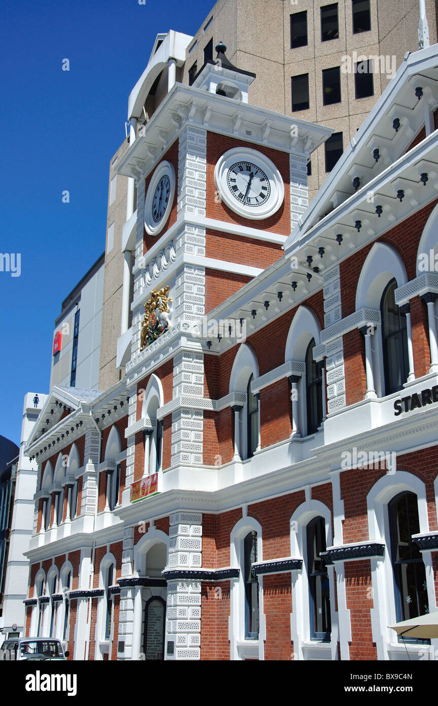 Old Post Office facade and clock tower, Cathedral Square, Christchurch