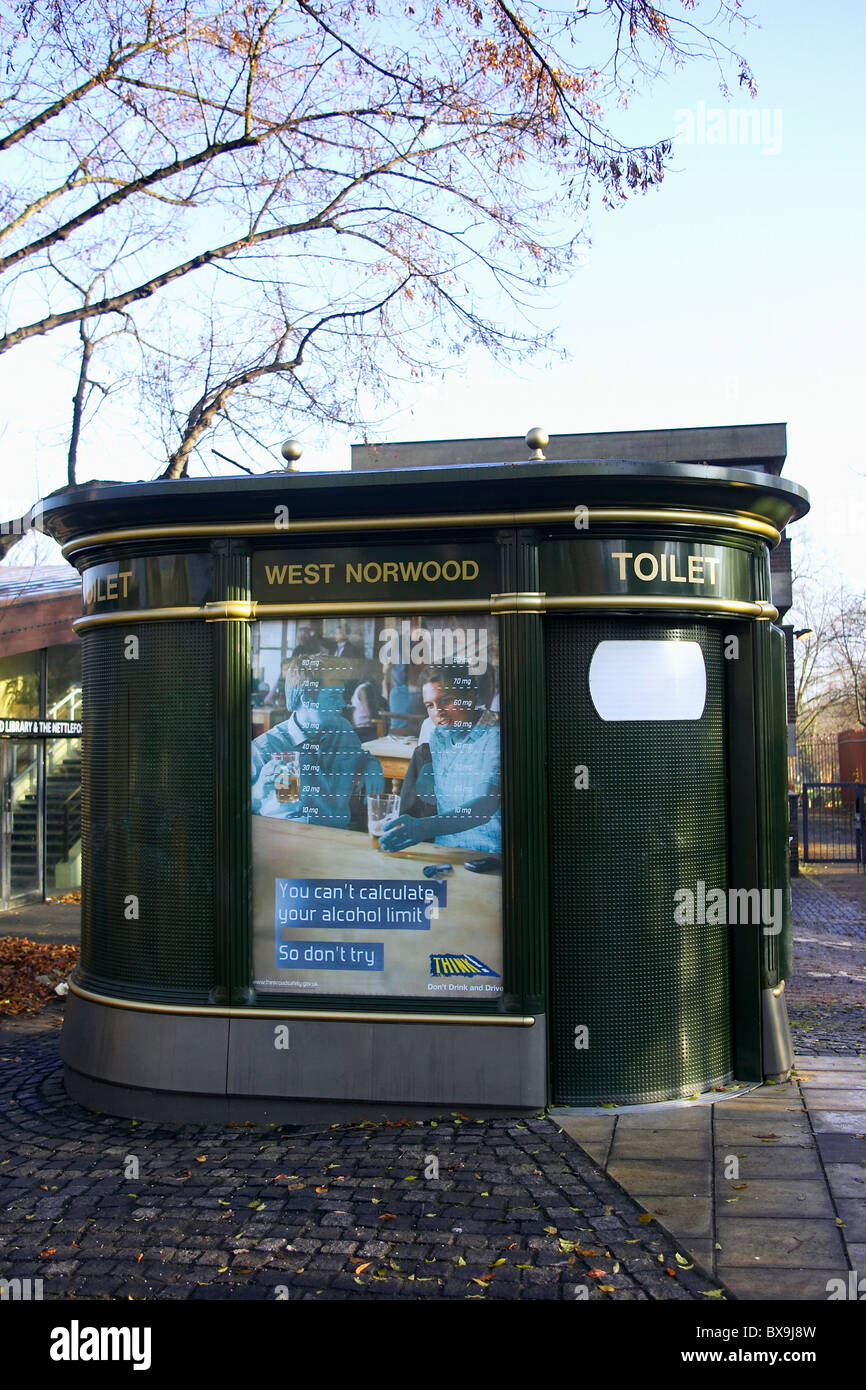 Public toilet London UK. Public toilets should be seen as a serious
