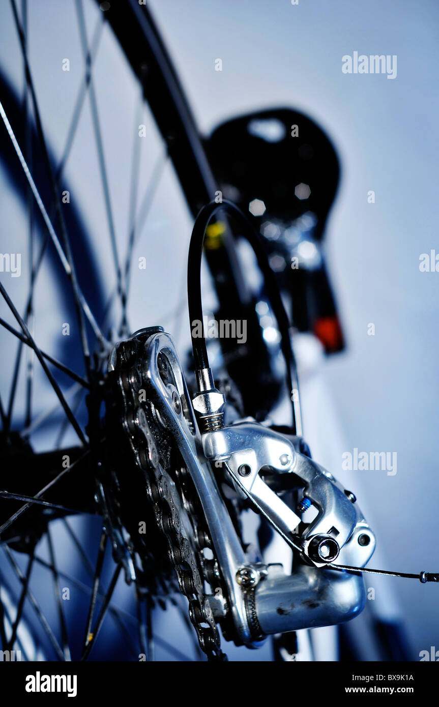 racing bicycle parts Stock Photo Alamy