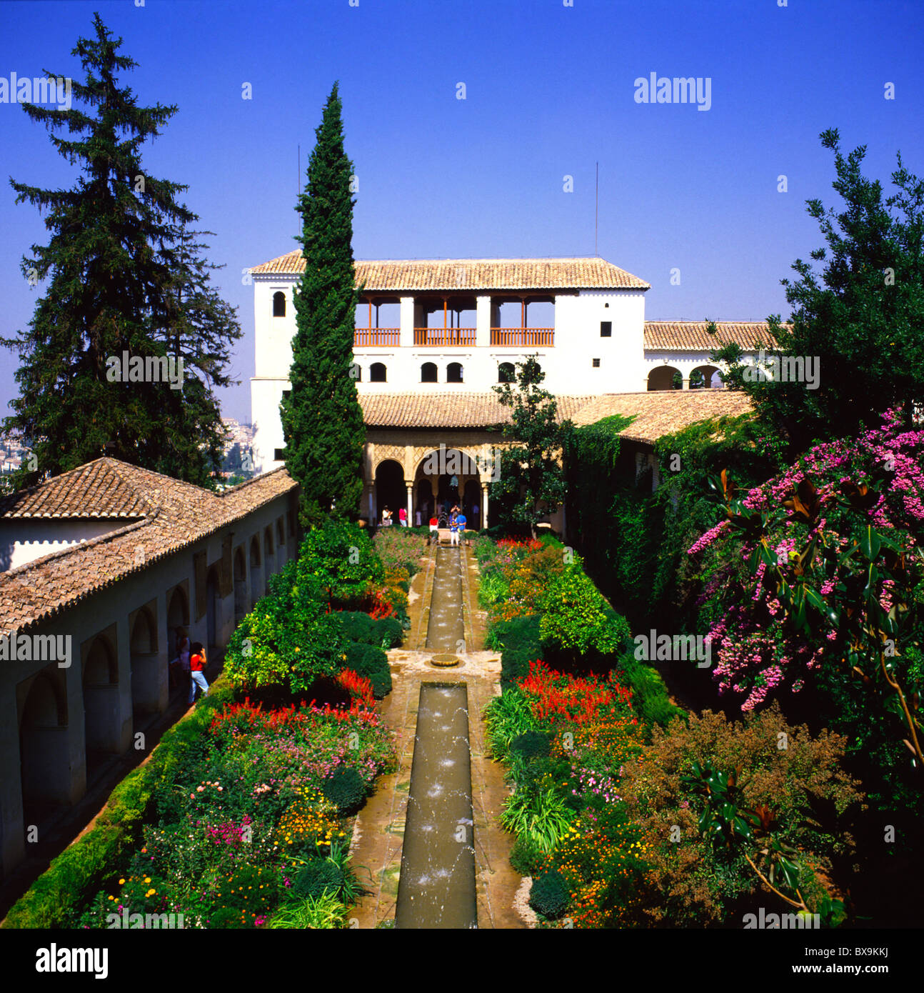 Alhambra, Granada Province, Generalife Stock Photo Alamy