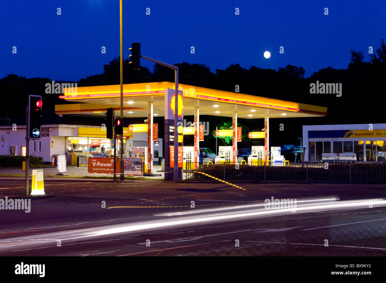 Shell petrol gas station stations hires stock photography and images