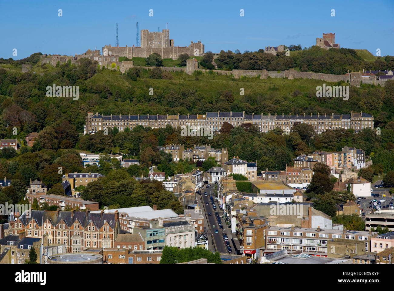 Kent, Dover Castle Stock Photo