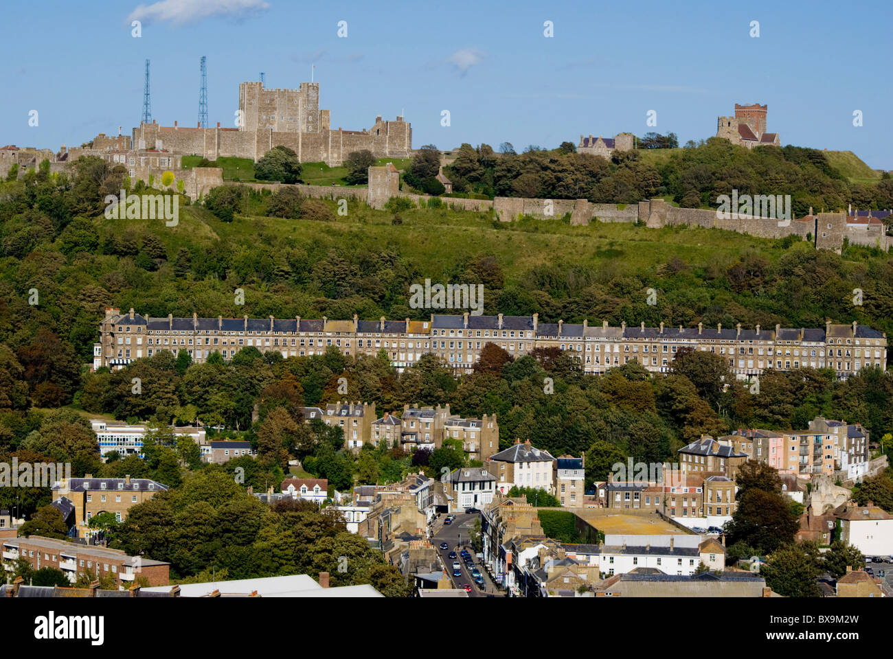 Kent, Dover Castle Stock Photo