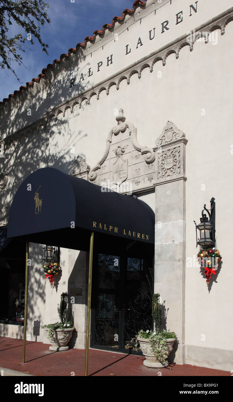 Ralph Lauren store, Highland Park Shopping Village, Dallas, Texas Stock  Photo - Alamy