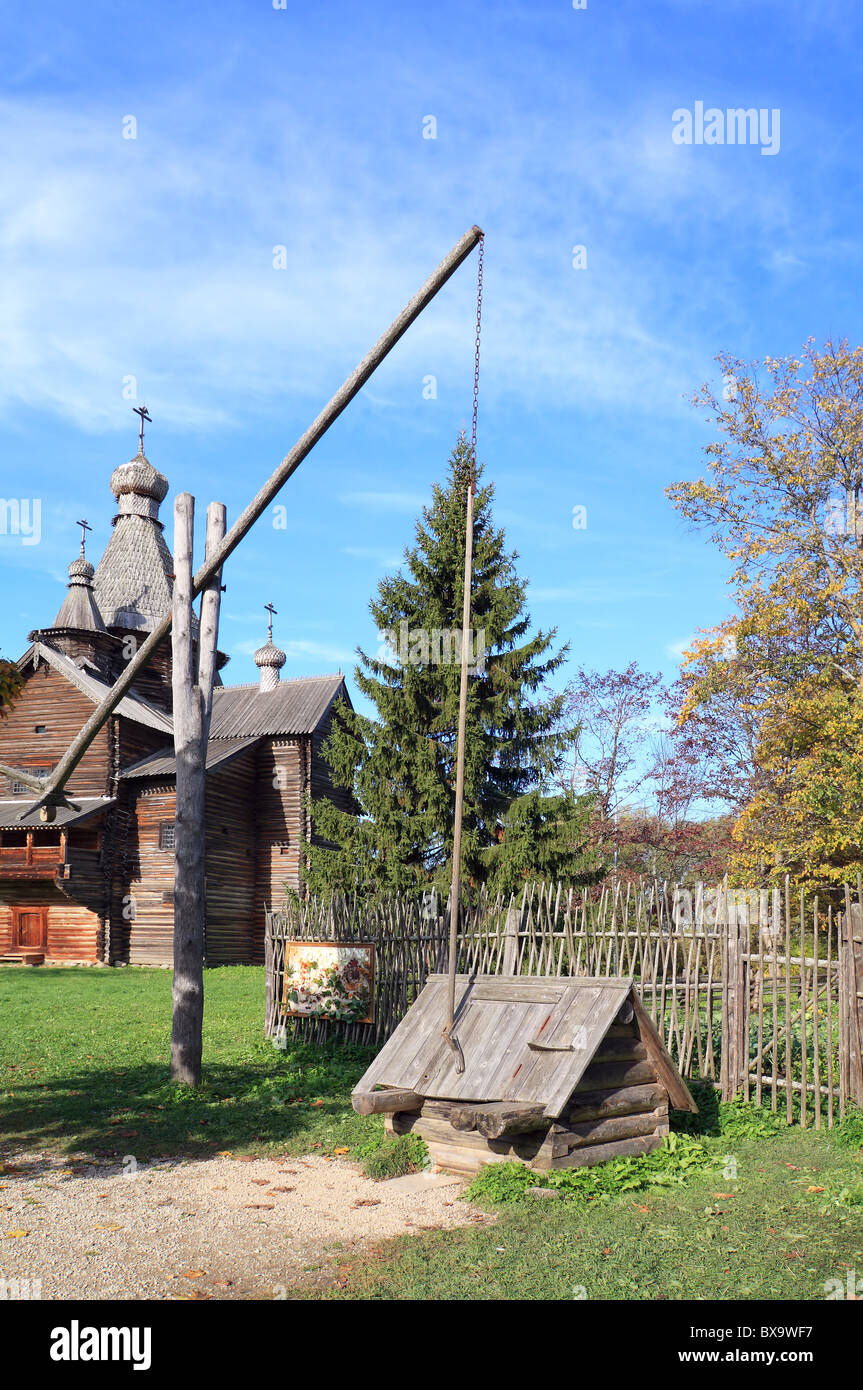 колодец с журавлем фото деревенский